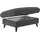 Cotta Stauraumhocker Pike 102 x 45 x 0 cm Kunststoff/Grau