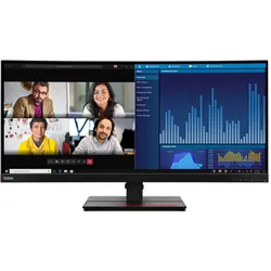 Lenovo ThinkVision P34w-20 Curved 21:9 UWQHD USB-C-Docking-Monitor 34.14 Zoll (86.72 cm)