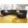 TRENDMANUFAKTUR Wohnlandschaft "Rondo, wahlweine mit Federkern, Breite 320cm, U-Form", braun, B:320cm H:85cm T:94cm, Softlux-Kunstleder;Primabelle-Microfaser;NaturLeder (handschuhweiches Rindsleder in Sitz und Rücken mit SOFTLUX-Kunstleder als Korpus-Bezug);Struktur (23% 