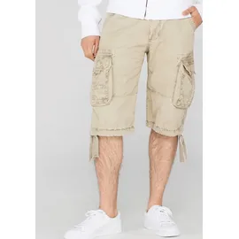 Alpha Industries Jet Shorts Bone White 36