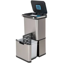 Svita Sensor-Mülleimer 60 l Grau