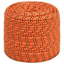 vidaXL Leinen Bootsseil 8 mm 50 m Polypropylen Orange