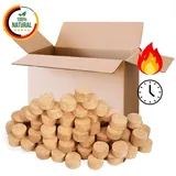 Floranica Kaminholz Gepresste 100% Holzbriketts Hohe Brennwert Raucharm, 20 kg, (1-St), Briketts für Kamin Ofen Grill