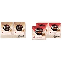 Senseo Pads Café Latte, 80 Kaffeepads, 10er Pack, 10 x 8 Getränke & Pads Typ Cappuccino Baileys, 40 Kaffeepads, 5er Pack, 5 x 8 Getränke, 460 g