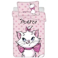Disney Marie Kinderbettwäsche – Bettbezug 100x135 cm & Kissenbezug