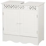 Hti-Living Waschbeckenunterschrank Miriam 2 Schubladen 0 x 0 x 0 cm Weiß