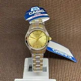 Casio LTP-1275SG-9A Bicolor Gold Analog Quarz Damen Casual Dress Watch