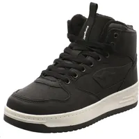 KangaROOS K-Top Power Mid Sneaker, Jet Black, 42 EU