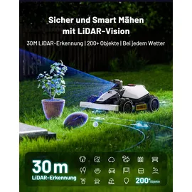 Mammotion LUBA mini AWD LiDAR Mähroboter