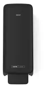CWS PureLine Black Cream Cremeseifenspender, mit Panel 1701797 , Maße (H x B x T): 296 x 123 x 136 mm
