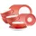 SELTMANN WEIDEN Liberty Pure Colors Teeservice 18-tlg. Flamingo Red
