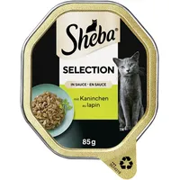Sheba Sheba® Katzen-Nassfutter Selection in Sauce mit Kaninchen 22x