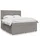 vidaXL Boxspringbett 180 x 200 cm Taupe