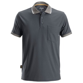 Hultafors Snickers Allroundwork Kurzarm-poloshirt - Dark Grey - M