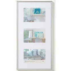 walther + design Walther Design Bilderrahmen Lifestyle 3x10x15 cm Silbern