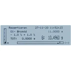 KERN Präzisionswaage Max 720 g, d=0,001 g mit  interner Justierautomatik
