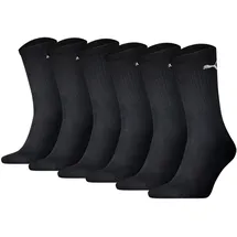 Puma Tennissocken 6er Pack Schwarz 35-38