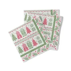 Tissue Cocktail-Serviette Alicia, 24 x 24 cm, 150 Stück - Mank - Weihnachten Xmas