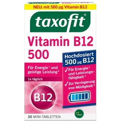 Taxofit Vitamin B12 500 Minitabletten