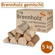 FLAMEUP Brennholz gemischt 5 kg