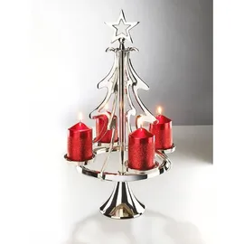 Kobolo Kerzenhalter XMASTREE4 in Silber | Gr.: onesize