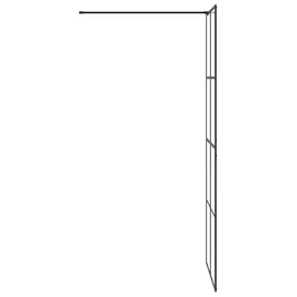 vidaXL Duschwand für Begehbare Dusche mit Klarem ESG Glas 80x195 cm