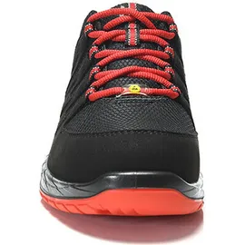 ELTEN Sicherheitsschuhe MADDOX black-red Low ESD S3 Gr. 46