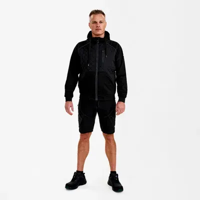 X-treme Softshelljacke mit Kapuze, schwarz, Gr. L - schwarz - L