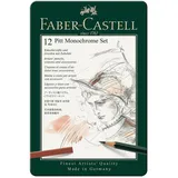 Faber-Castell Pitt Monochrome Set Metalletui