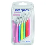 Interprox Plus Mix Interdentalbürsten – Fasern aus Tynex, mehrfarbig, 6 Stück