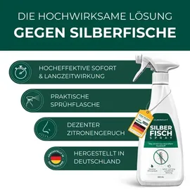 Silberkraft Silberfischspray Insektenvernichter 2000 ml