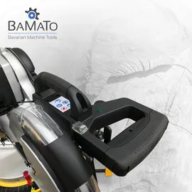 BAMATO Zug- Kapp- und Gehrungssäge KP-305 + Absauganlage AB-110 inkl. Adapter Se...