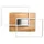 Elobra PANAMA 2 LED 50,4 x 42 cm Holz