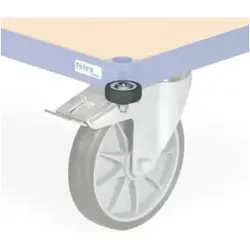 fetra - 4 Abweiserrollen 50 mm für Transportgeräte