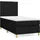 vidaXL Boxspringbett 100 x 200 cm Schwarz