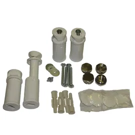 Mert Radiatoren Badheizkörper 500 x 700 mm weiß Mittelventil