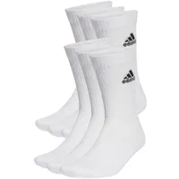 adidas Cushioned Sportswear Crew Socken 6er Pack White / Black 49-51