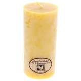 Kerzenfarm Hahn Bienenwachs - Stumpenkerze gelb 45x95mm