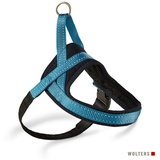 Wolters Hundegeschirr Soft & Safe reflektierend, Gr.-1: 28-35cm aqua/schwarz
