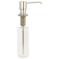 Tecuro - Einbau-Seifenspender 300 ml edelstahloptik - für Waschtisch