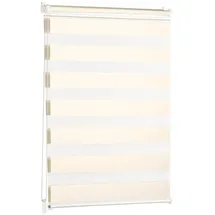 Blumtal Doppelrollo 60 x 195 cm Elfenbein