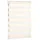 Blumtal Doppelrollo 60 x 195 cm Elfenbein