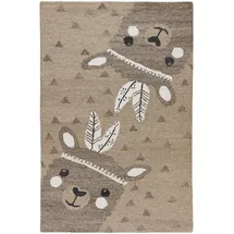 Natur Pur Natur Kids - Kinderteppich mit Alpaca Design 120 x 180 cm