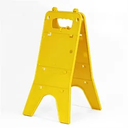 Warnaufsteller EASY neutrale Ausführung, Polypropylen, 295x580 mm