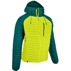 Maul Funktionsjacke Kaunertal REC (atmungsaktiv, wärmeisolierung, wasserabweisend) lime/petrolblau Herren
