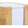 Relaxdays Zettelbox Holz 10,5 x 10,5 cm Braun 1 St.
