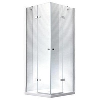 Glaszentrum Hagen - 80x80x195 cm Duschkabine Eckeinstieg Eckduschkabine Dusche