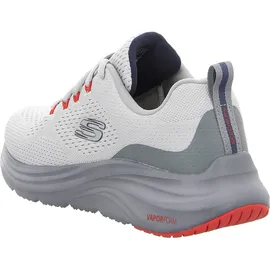SKECHERS Vapor Foam Sneaker, Graues Netz-Synthetik-Orangenbes, 44