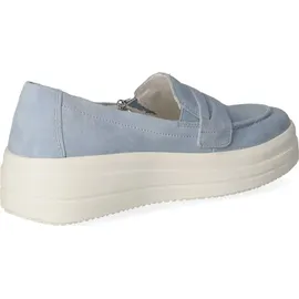 remonte Plateau Slipper Damen Hellblau 40