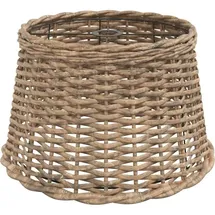 vidaXL Lampenschirm Braun Ø45x28 cm Korbweide